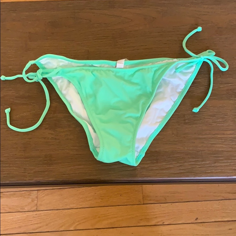 Green bikini bottom